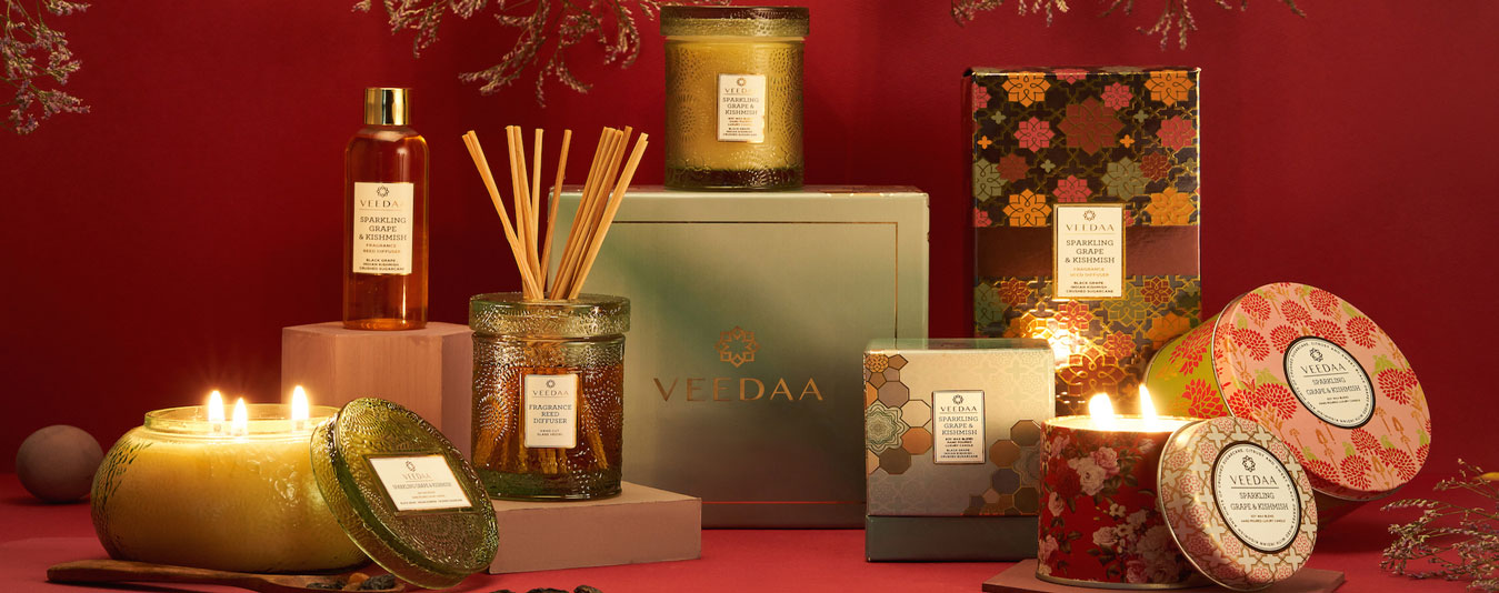 Veedaa Fragrances – Candles, Diffusers & Fragrances
