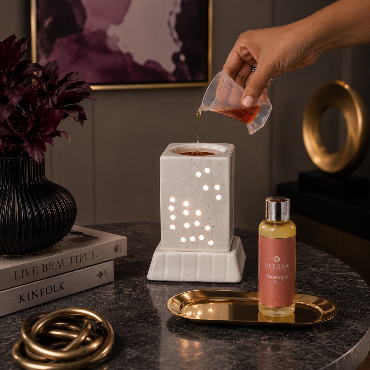 Electric Oil Burner Set Pack Image 16