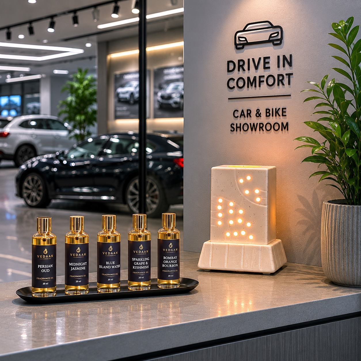 CAR & BIKE SHOWROOM - SCENTING