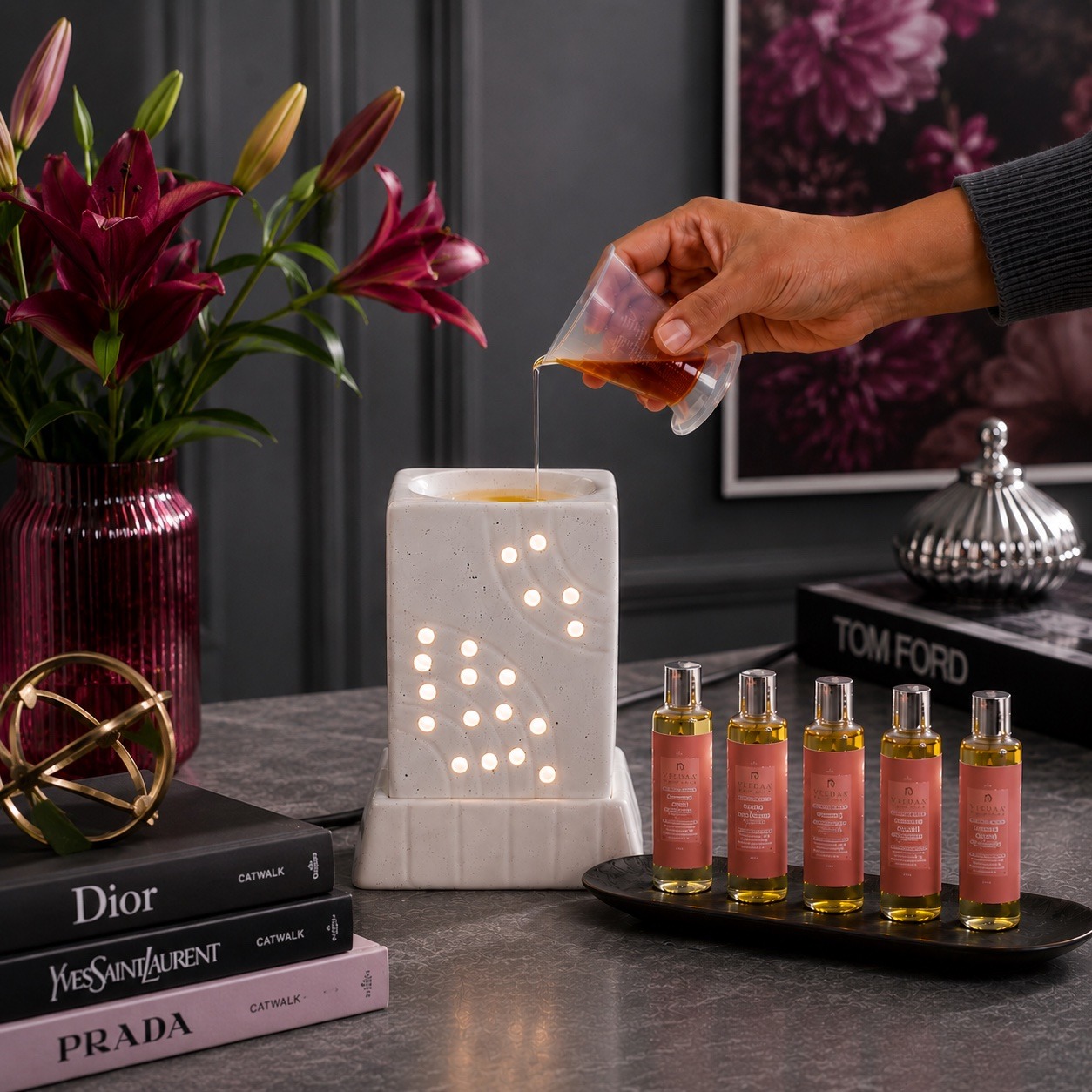 A PACK OF 5 FRAGRANCES (FLORAL)